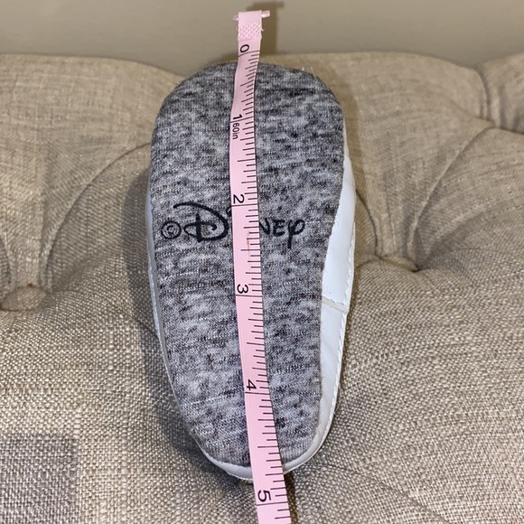 Baby shoes 2 pairs Disney shoes Minnie Mouse glittery shoes - Picture 7 of 15